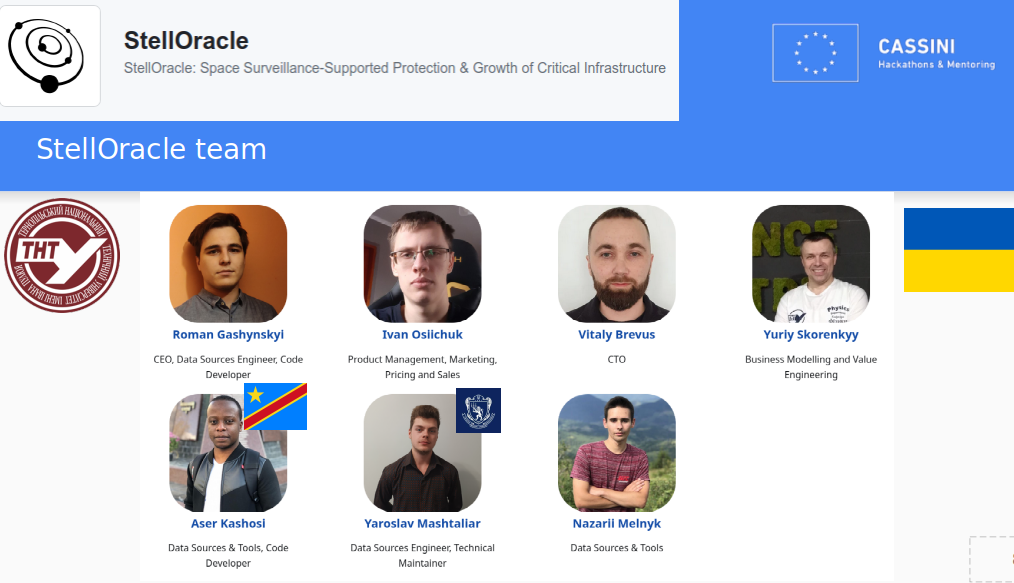 Figure 1. Team members